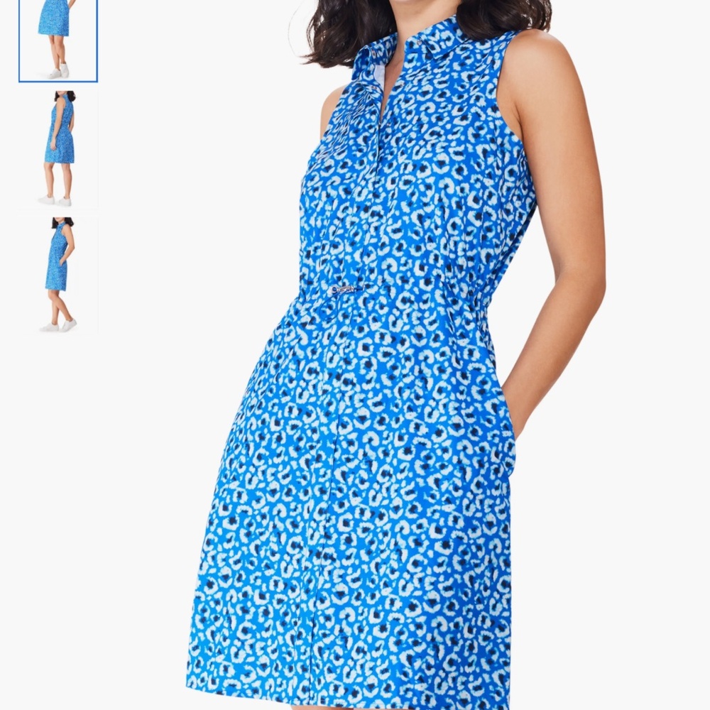 NZ ACTIVE by NIC+ZOE Tech Stretch Sleeveless Shirtdress, size X-Large